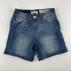 Indigo Rein Jean Shorts Girls 12 Blue Denim